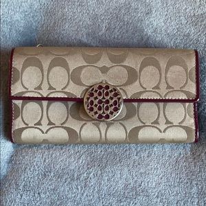 Lightly used Coach wallet.